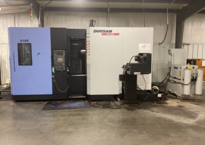 2013 doosan hp 5100 horizontal machining center