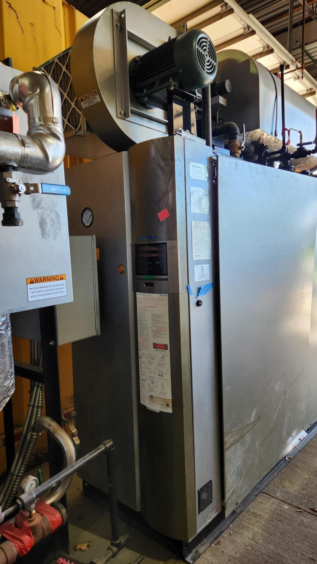 2014 miura lx-200sgi steam boiler