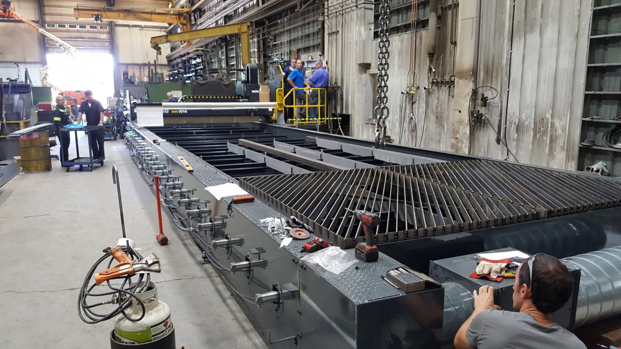 8' x 20' Komatsu TFPL08 6 Series 2 in 1 Plasma Oxyfuel Cutting System, 2023 - Image 62
