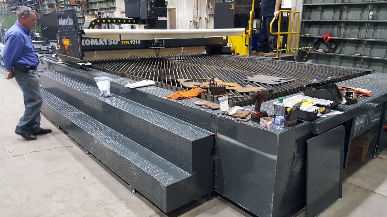 8' x 20' Komatsu TFPL08 6 Series 2 in 1 Plasma Oxyfuel Cutting System, 2023 - Image 68