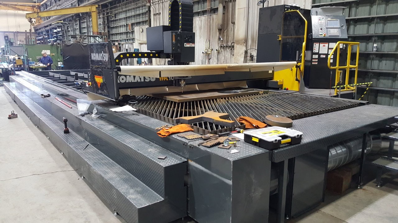 8' x 20' Komatsu TFPL08 6 Series 2 in 1 Plasma Oxyfuel Cutting System, 2023 - Image 69