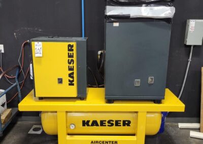 2018 kaeser 3 piece air center compressor dryer tank