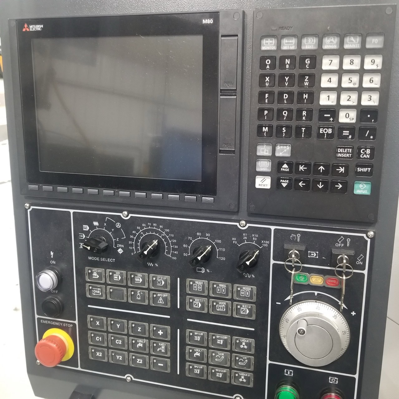 Ray Feng Machine RSB-38Y CNC Swiss Lathe, 2020 - 12' LNS Bar Feeder, High Pressure Coolant, Live Tooling, Chip Conveyor - Image 3