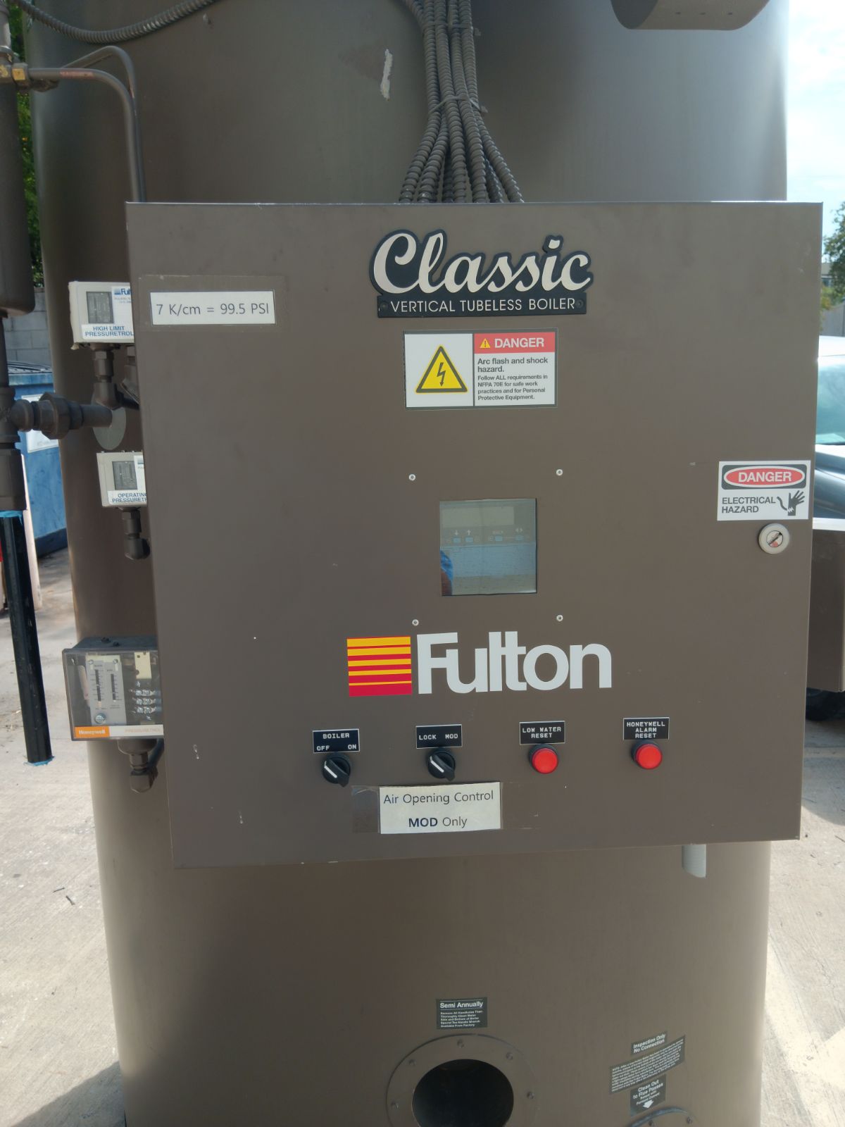 1,647,000 BTU Fulton FB-050-A Steam Boiler, 2021 - Image 3