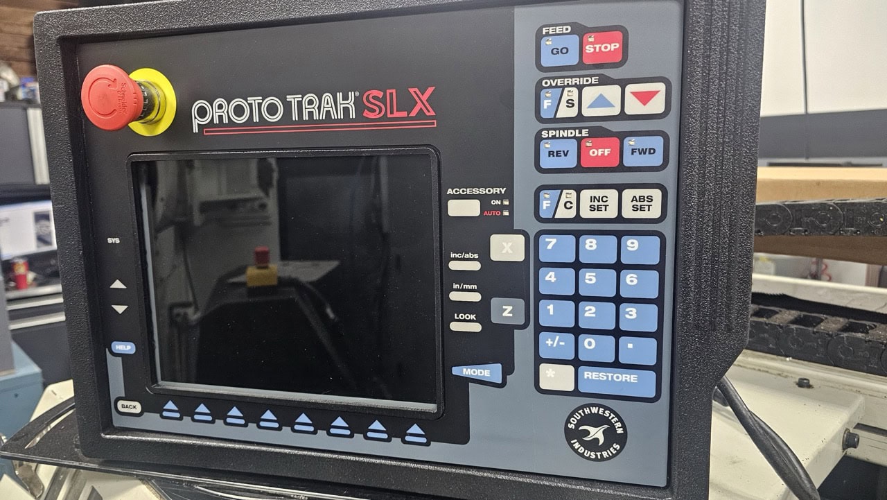 TRAK TRL 1840SX Southwestern Industries CNC Lathe , 2007 - 4 Station Turret - Image 3