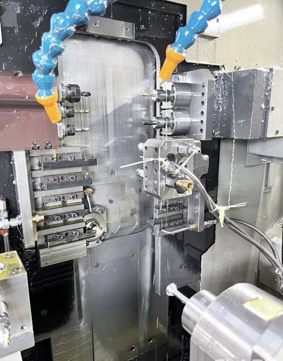 Tsugami S205 Swiss CNC Lathe, 2018 - Firetrace, Edge Bar Feeder, Mist Collector - Image 4