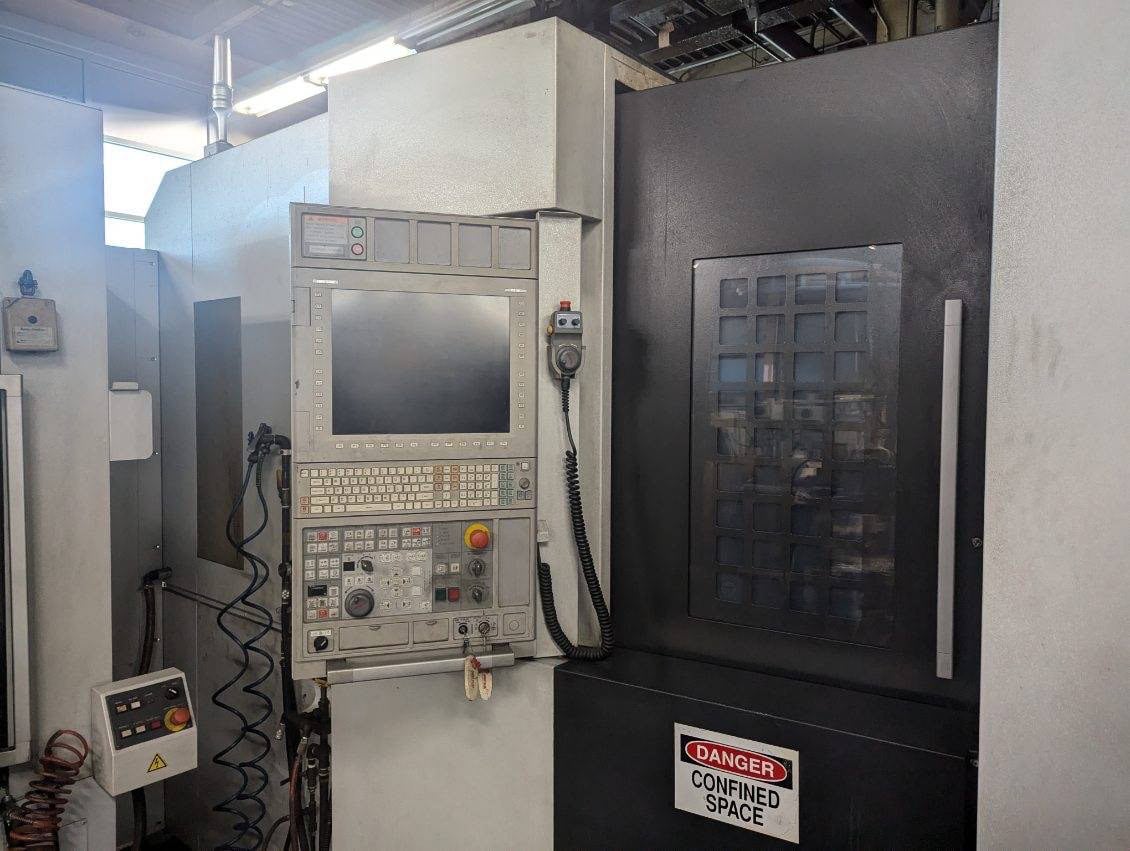 Mori NH-6300 DCGII CNC HMC, 2013 - TSC, Pallet Pool, Chip Conveyor, 330 Tool Magazine, Probing - Image 5