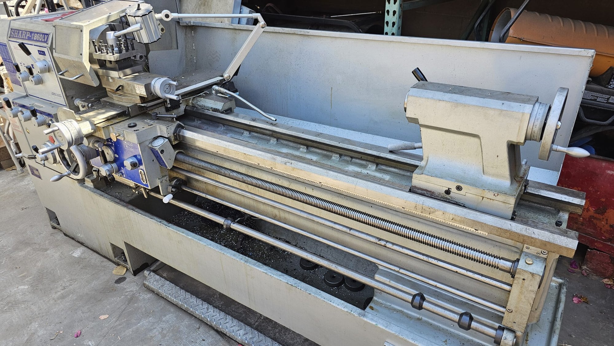 Sharp 1860LV Precision Engine Lathe, 2022 - 3" Bore, Tailstock, Tool Post - Image 5