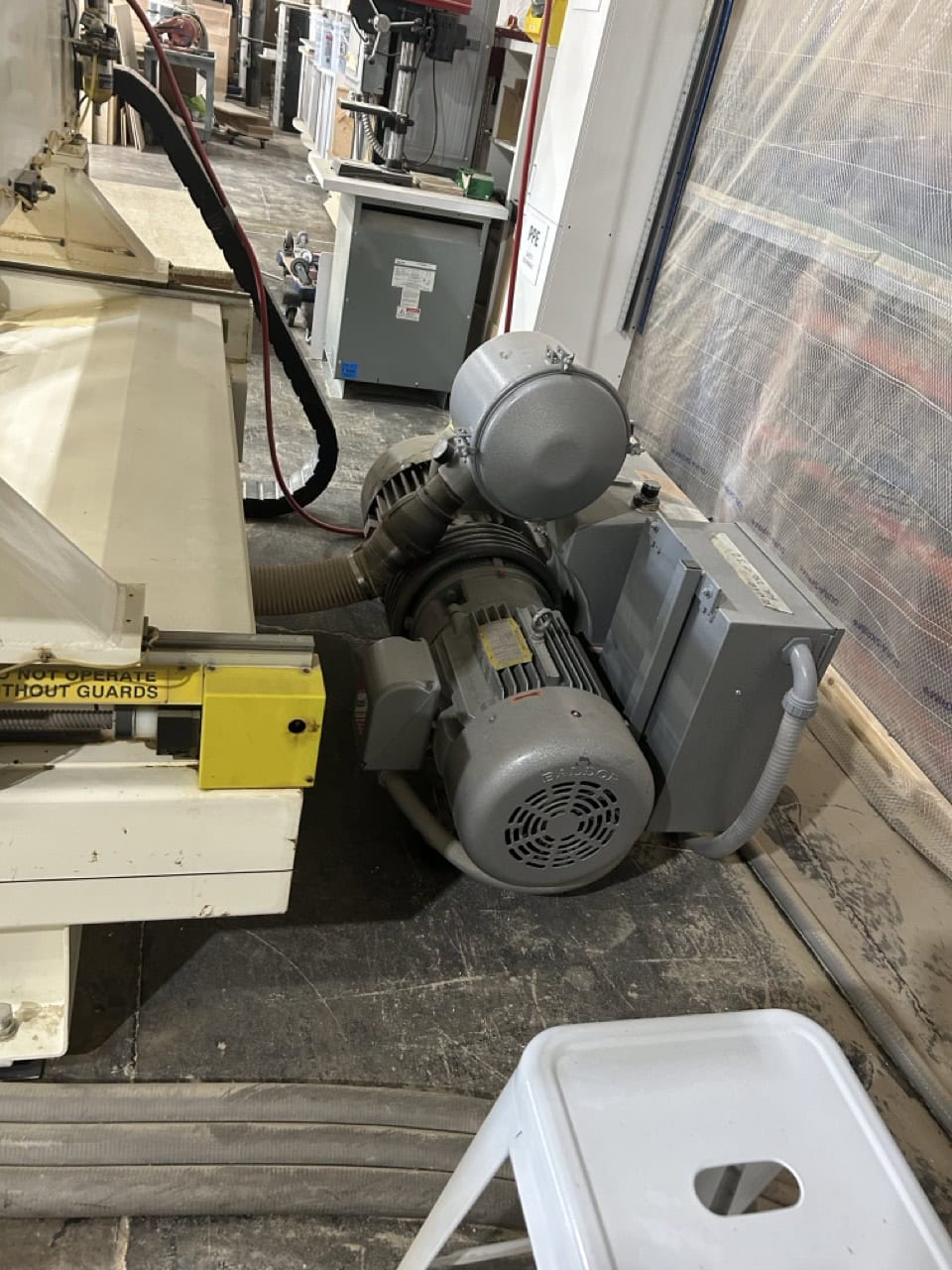5'x12' Thermwood CS45-512 CNC Router, 2007 - QCore SuperControl, ATC, Under Power, Complete Maintenance Log Available - Image 5