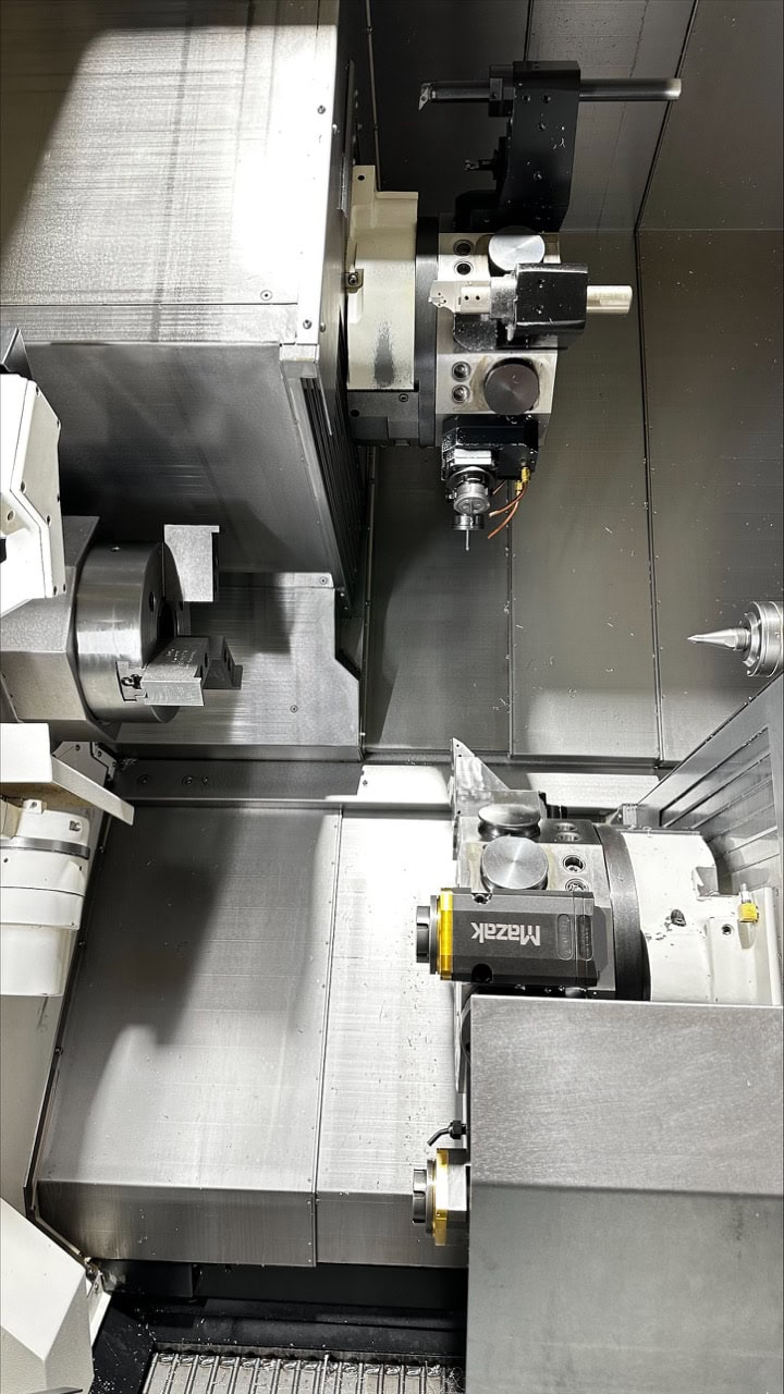 Mazak HQR-250MY Multi-Tasking Lathe, 2016 - Twin Turret, Y-Axis, Live Tooling, All Tooling Included - Image 5