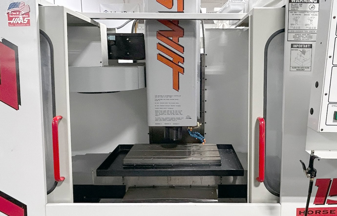 Haas VF-E VMC, 1999 - 4-Axis, 2x Rotary Table/ Indexer, Rigid Tap, Classroom Use - Image 4