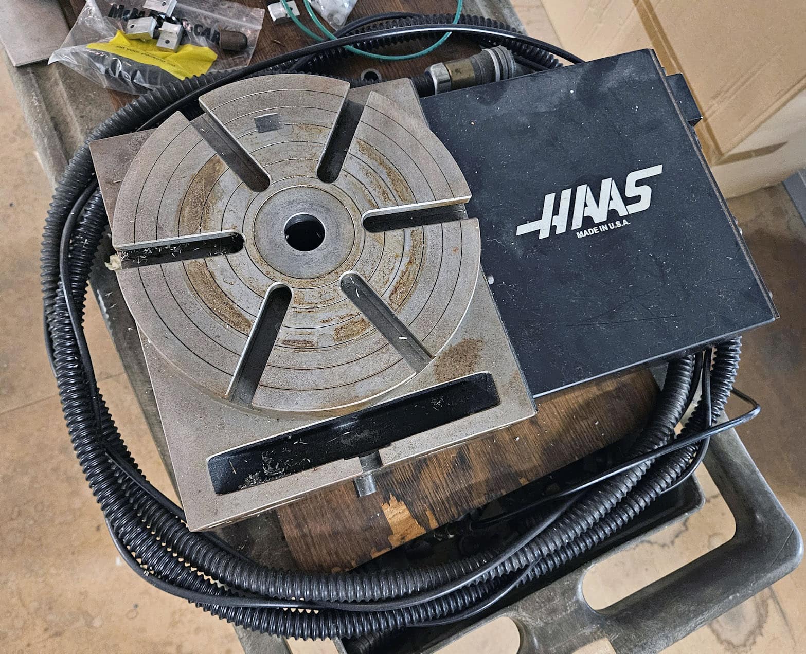 Haas VF-E VMC, 1999 - 4-Axis, 2x Rotary Table/ Indexer, Rigid Tap, Classroom Use - Image 6