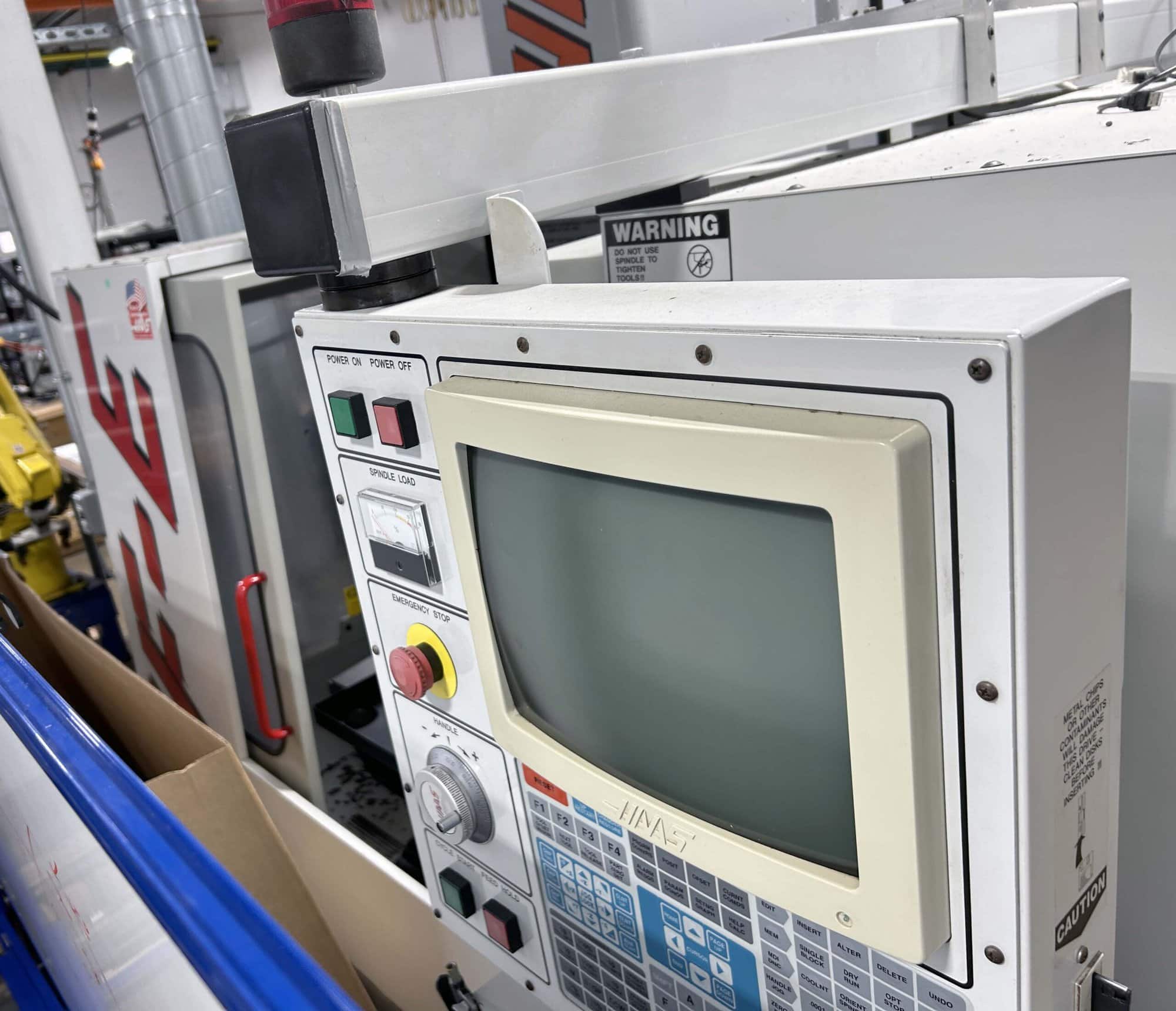 Haas VF-E VMC, 1999 - 4-Axis, 2x Rotary Table/ Indexer, Rigid Tap, Classroom Use - Image 8