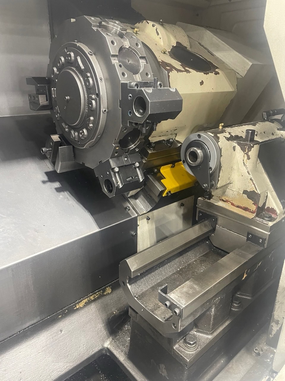 Hwacheon Hi-Tech 200A CNC Lathe, 2008 - Tailstock, C Axis, Live Milling - Image 12