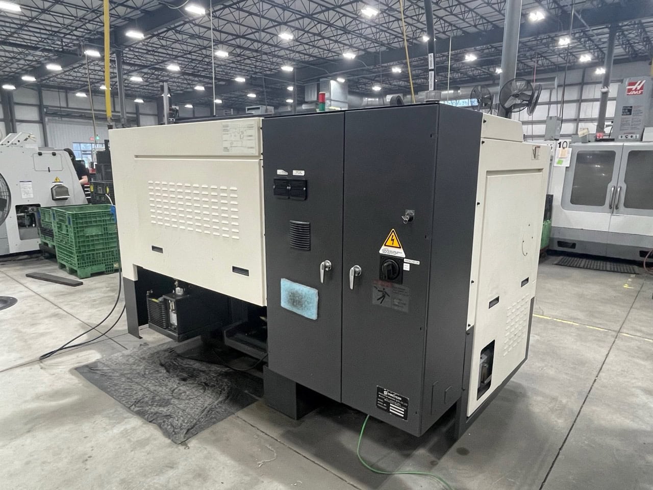 Hwacheon Hi-Tech 200A CNC Lathe, 2008 - Tailstock, C Axis, Live Milling - Image 5