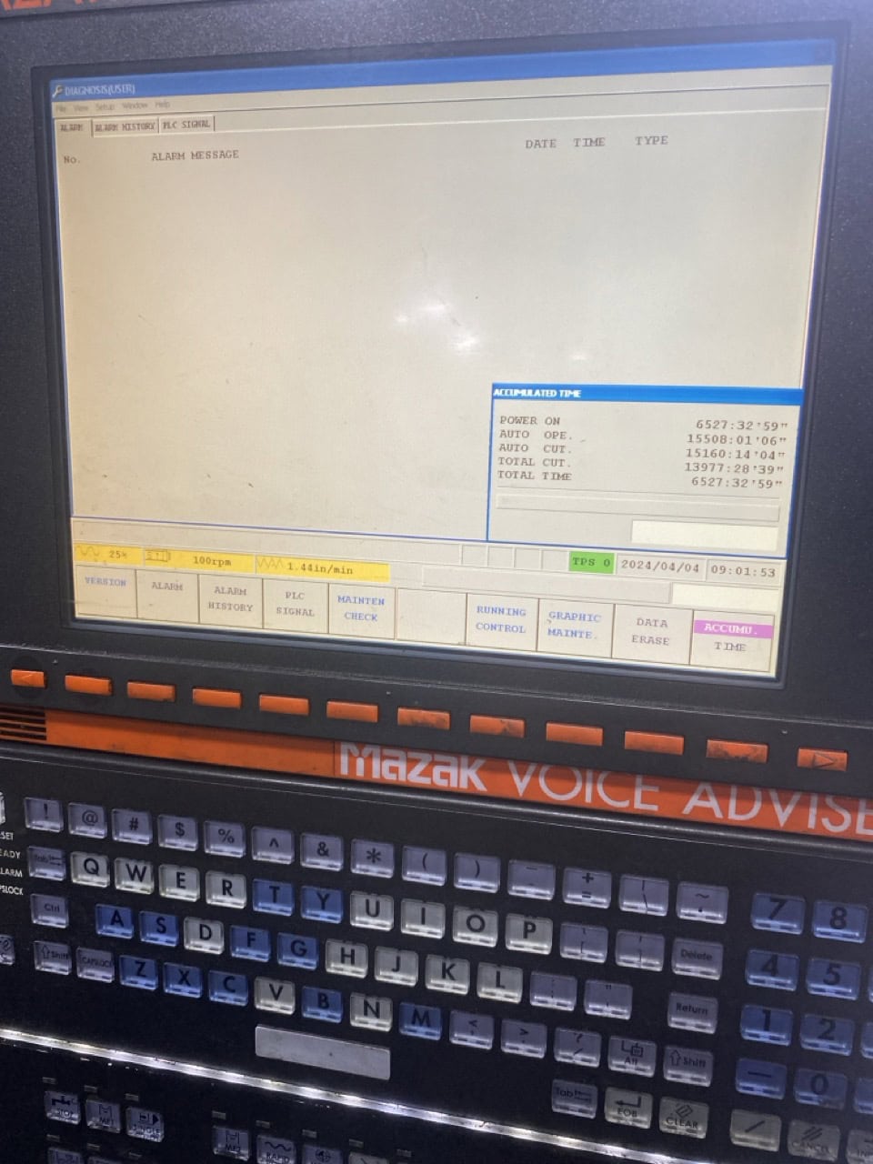 Mazak Nexus QTN 350-II CNC Lathe, 2008 - High Pressure Coolant, Tailstock, Chip Conveyor - Image 2
