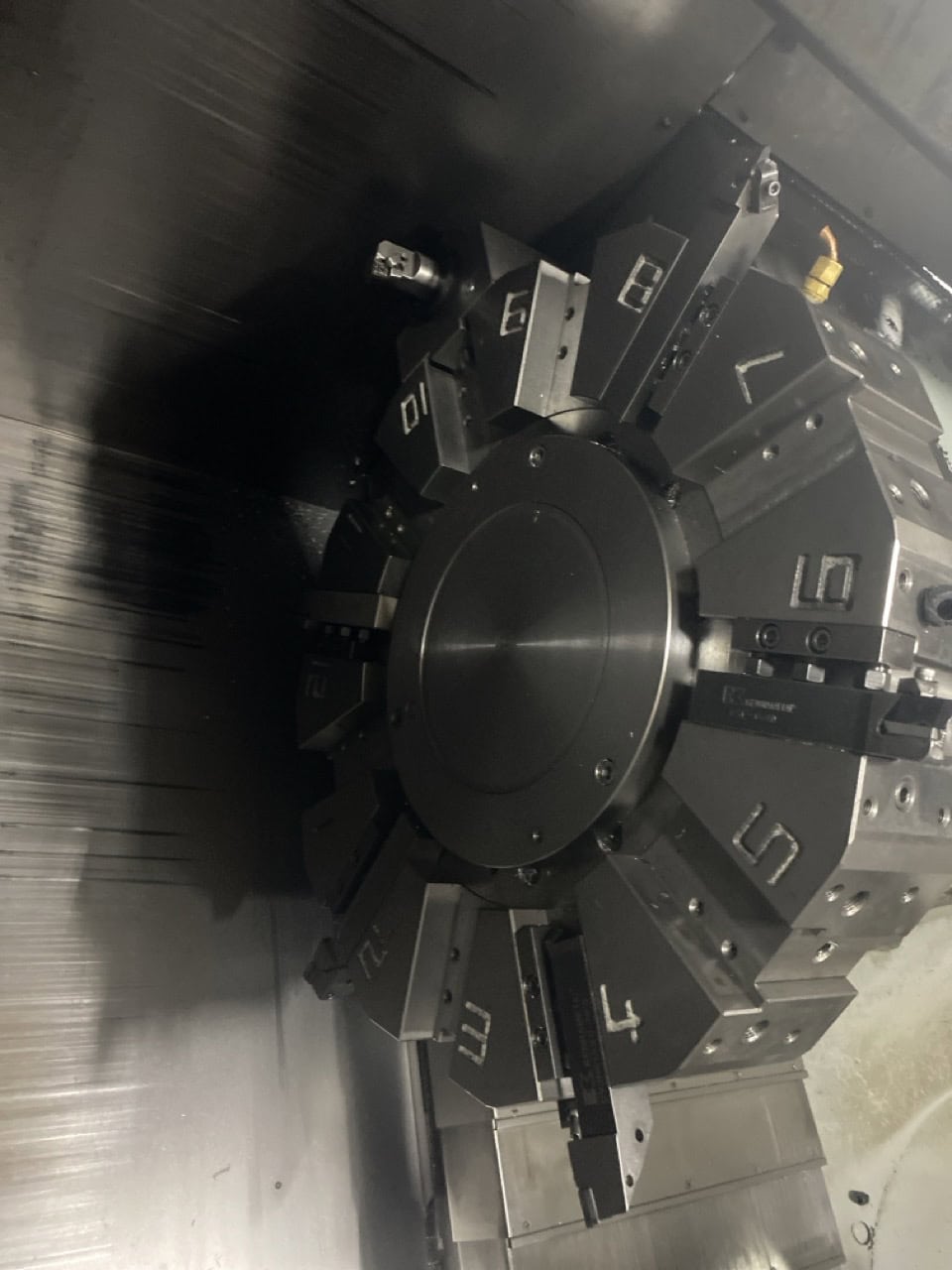 Mazak Nexus QTN 350-II CNC Lathe, 2008 - High Pressure Coolant, Tailstock, Chip Conveyor - Image 4
