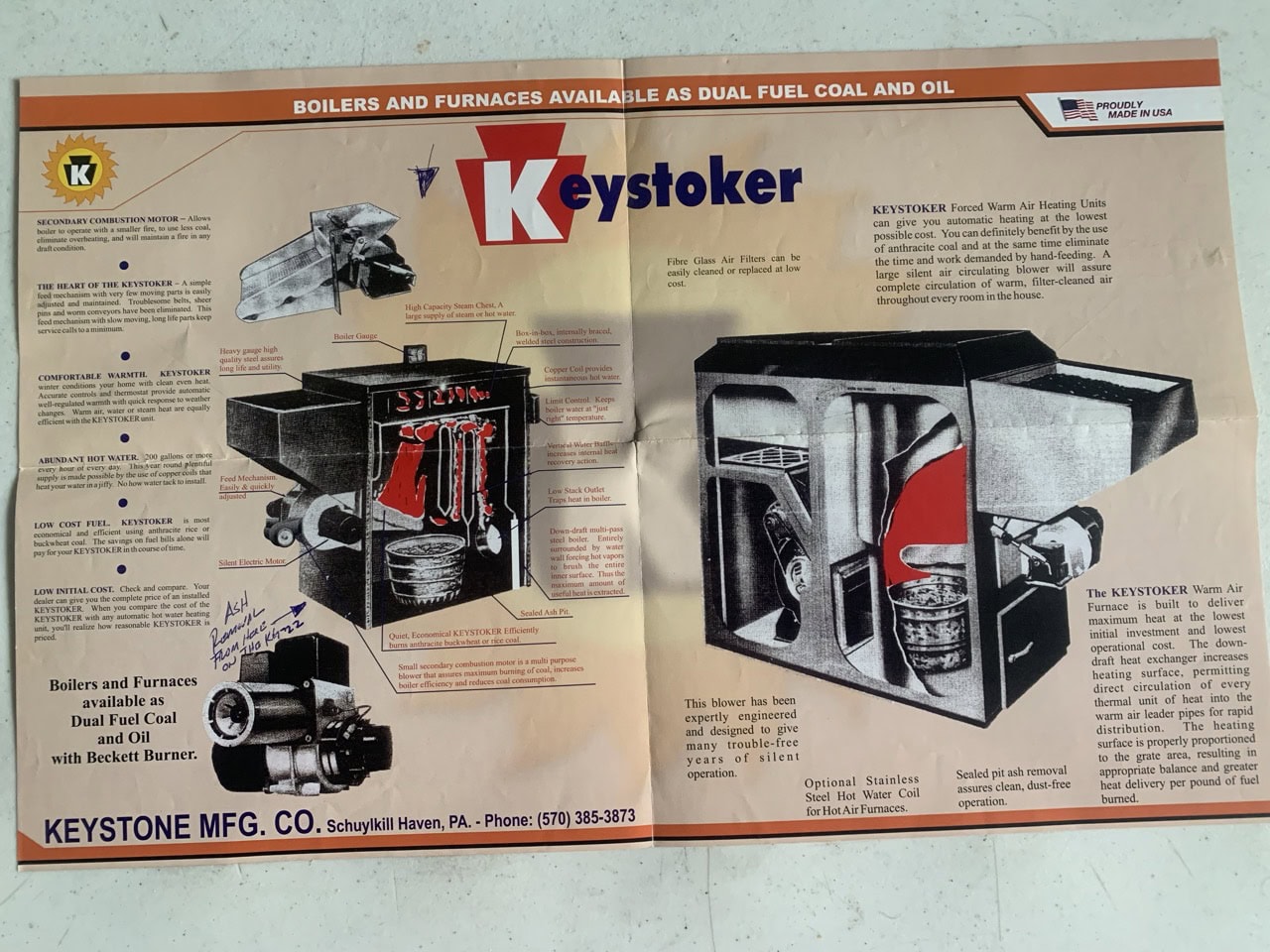 528,000 BTU Keystoker K22 Coal Boiler - Image 8