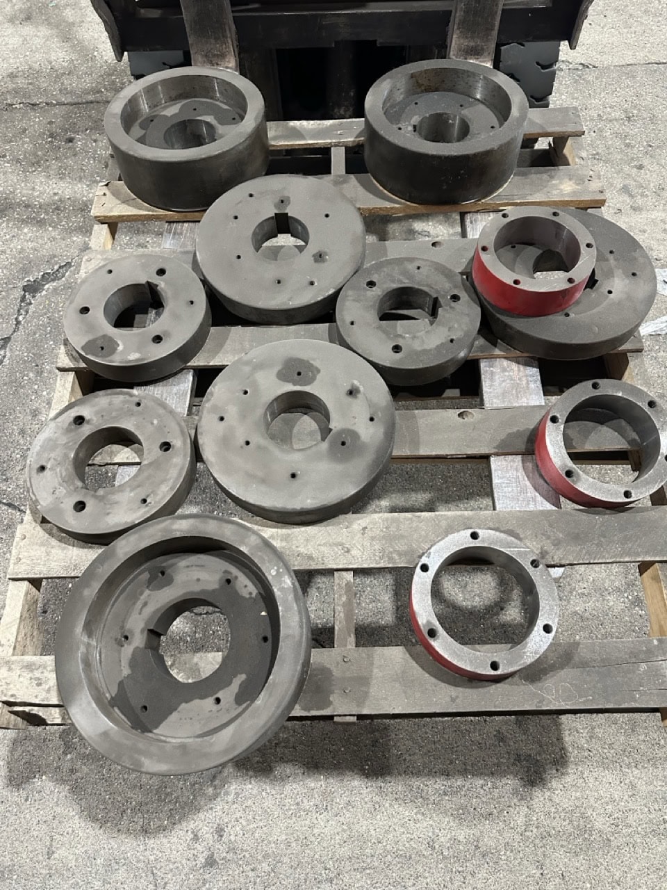 4' x 4' x 1/2" Davi MCP-11 Hydraulic Angle Roll, 2021 - 3 Roll, Tube/Pipe, Low Usage - Image 6