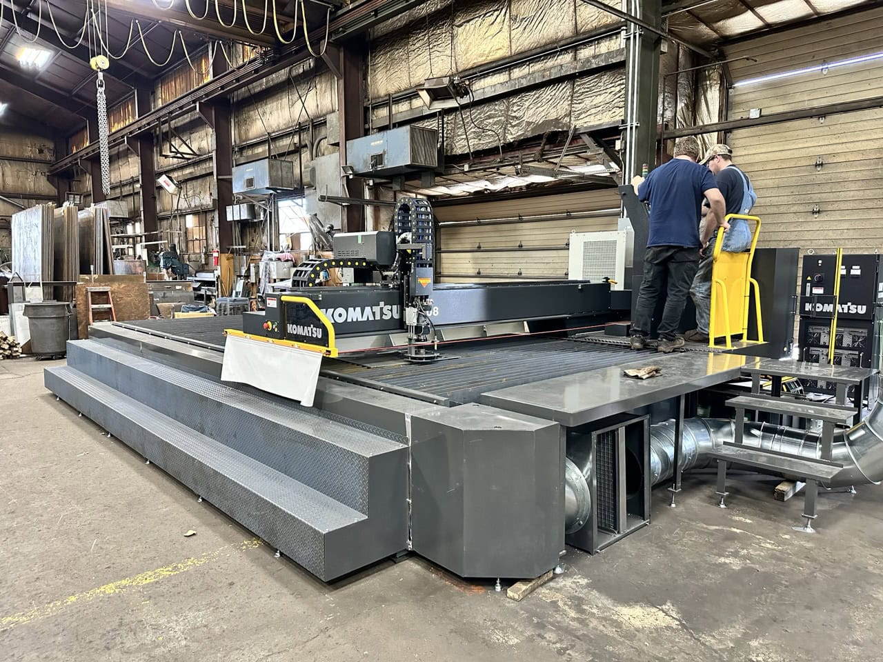 8' x 20' Komatsu TFPL08 6 Series 2 in 1 Plasma Oxyfuel Cutting System, 2023 - Image 85