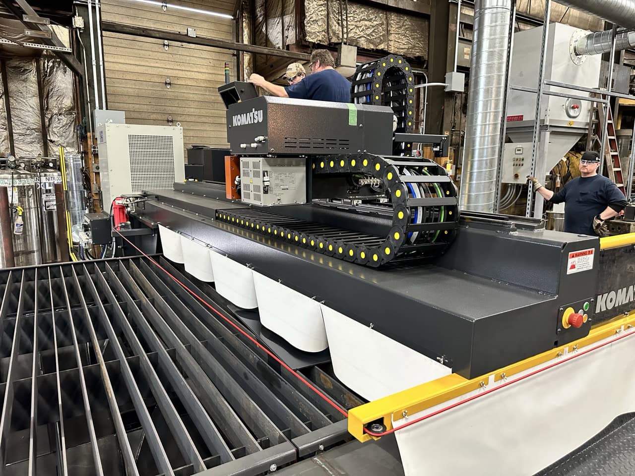 8' x 20' Komatsu TFPL08 6 Series 2 in 1 Plasma Oxyfuel Cutting System, 2023 - Image 88