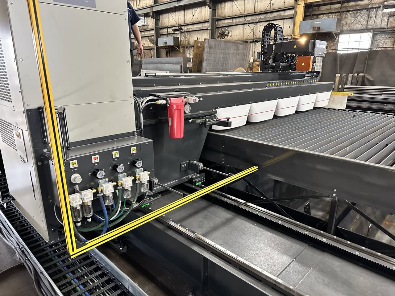 8' x 20' Komatsu TFPL08 6 Series 2 in 1 Plasma Oxyfuel Cutting System, 2023 - Image 103