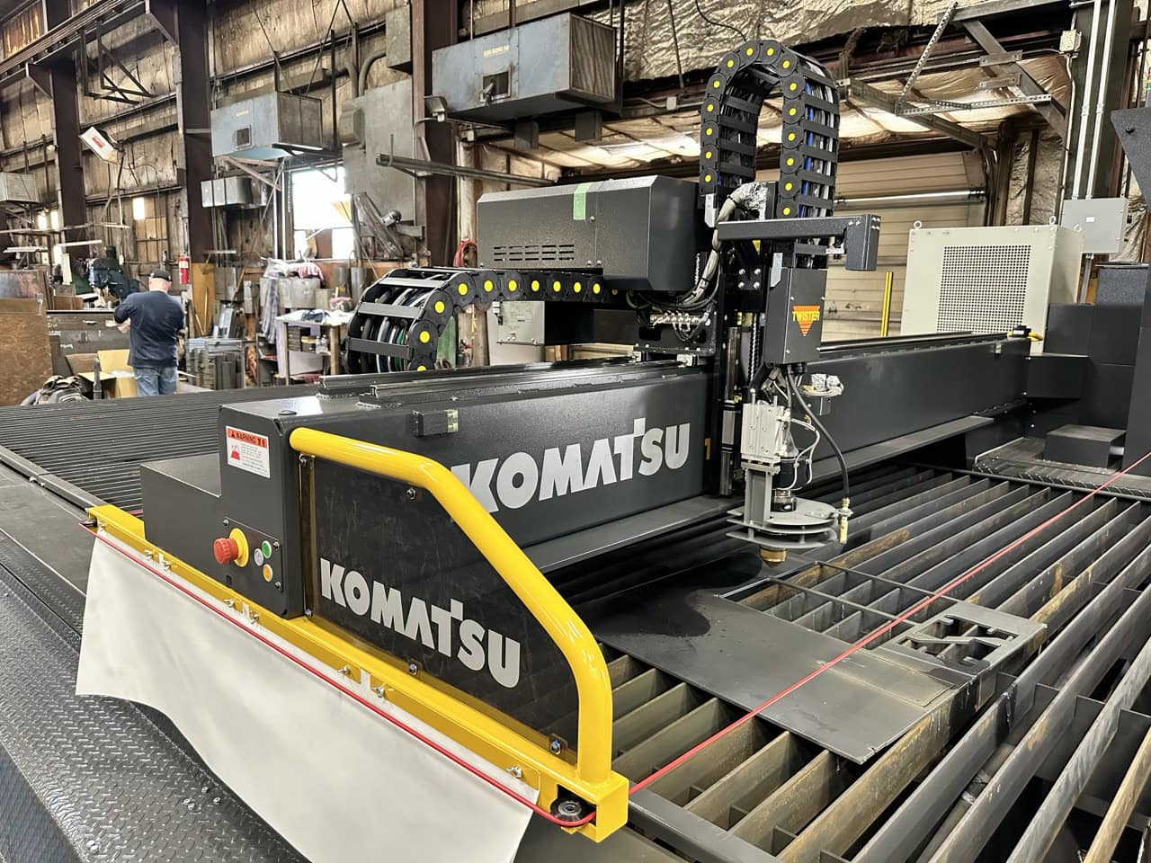 8' x 20' Komatsu TFPL08 6 Series 2 in 1 Plasma Oxyfuel Cutting System, 2023 - Image 105