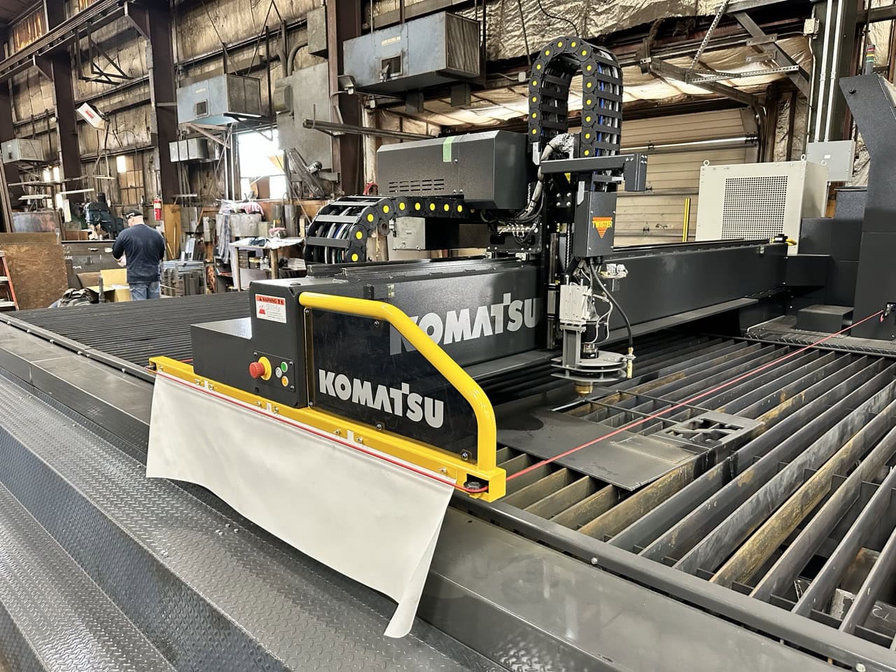 8' x 20' Komatsu TFPL08 6 Series 2 in 1 Plasma Oxyfuel Cutting System, 2023 - Image 106