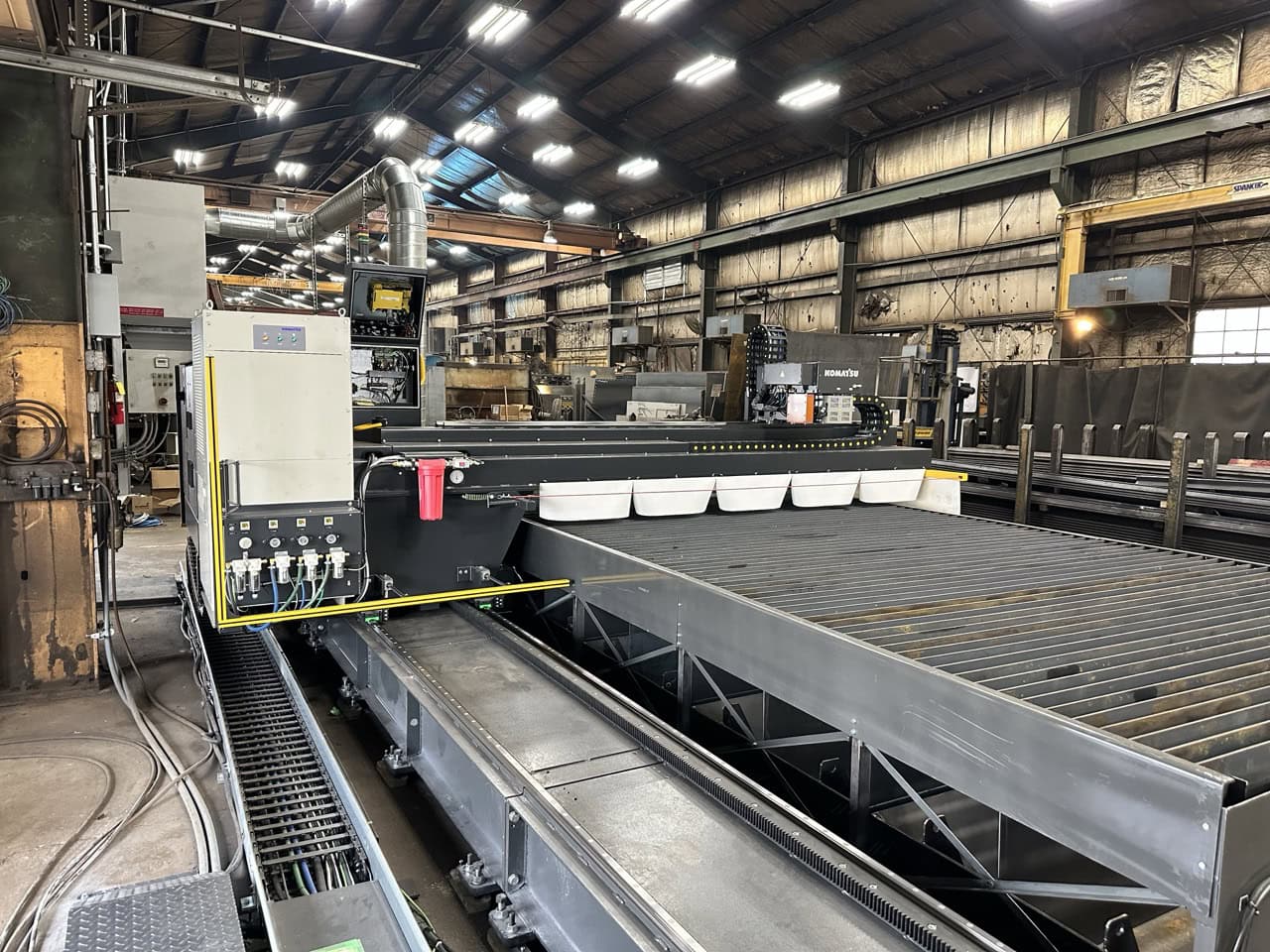 8' x 20' Komatsu TFPL08 6 Series 2 in 1 Plasma Oxyfuel Cutting System, 2023 - Image 109