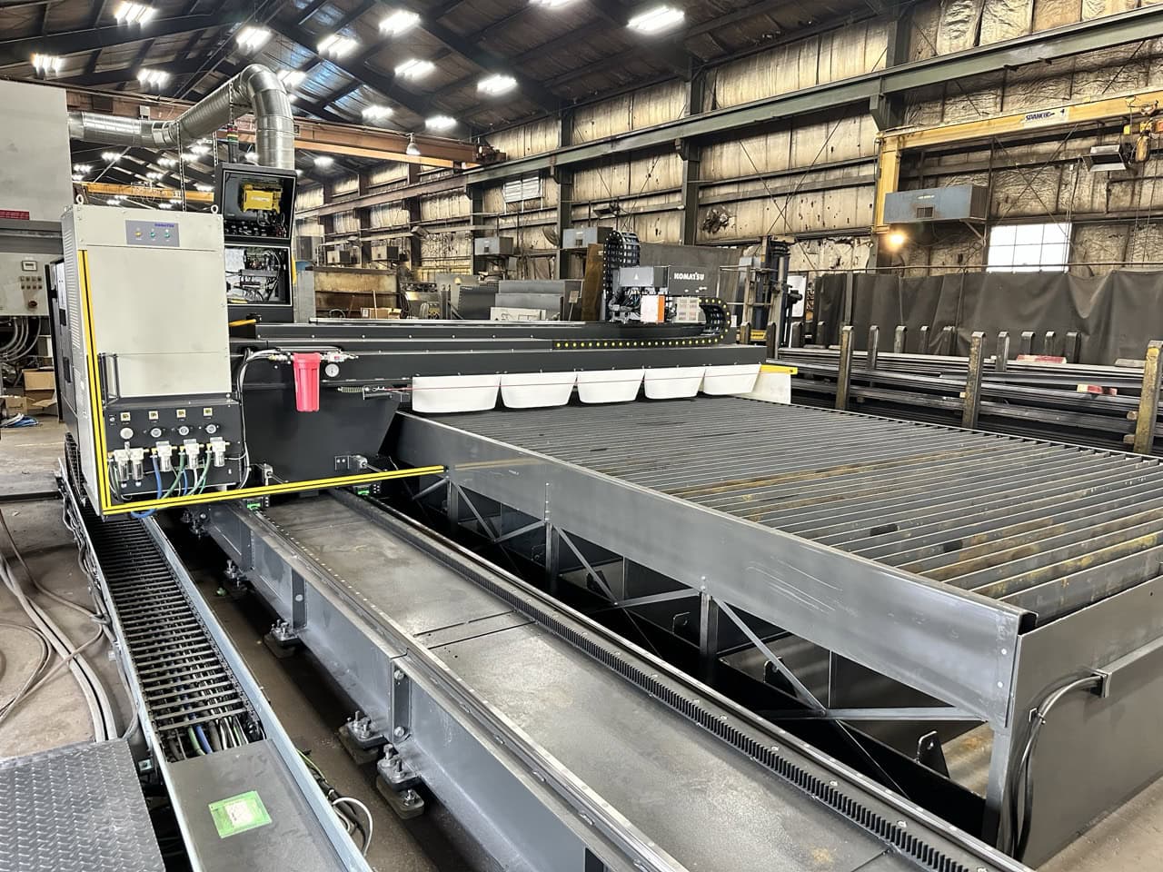 8' x 20' Komatsu TFPL08 6 Series 2 in 1 Plasma Oxyfuel Cutting System, 2023 - Image 110