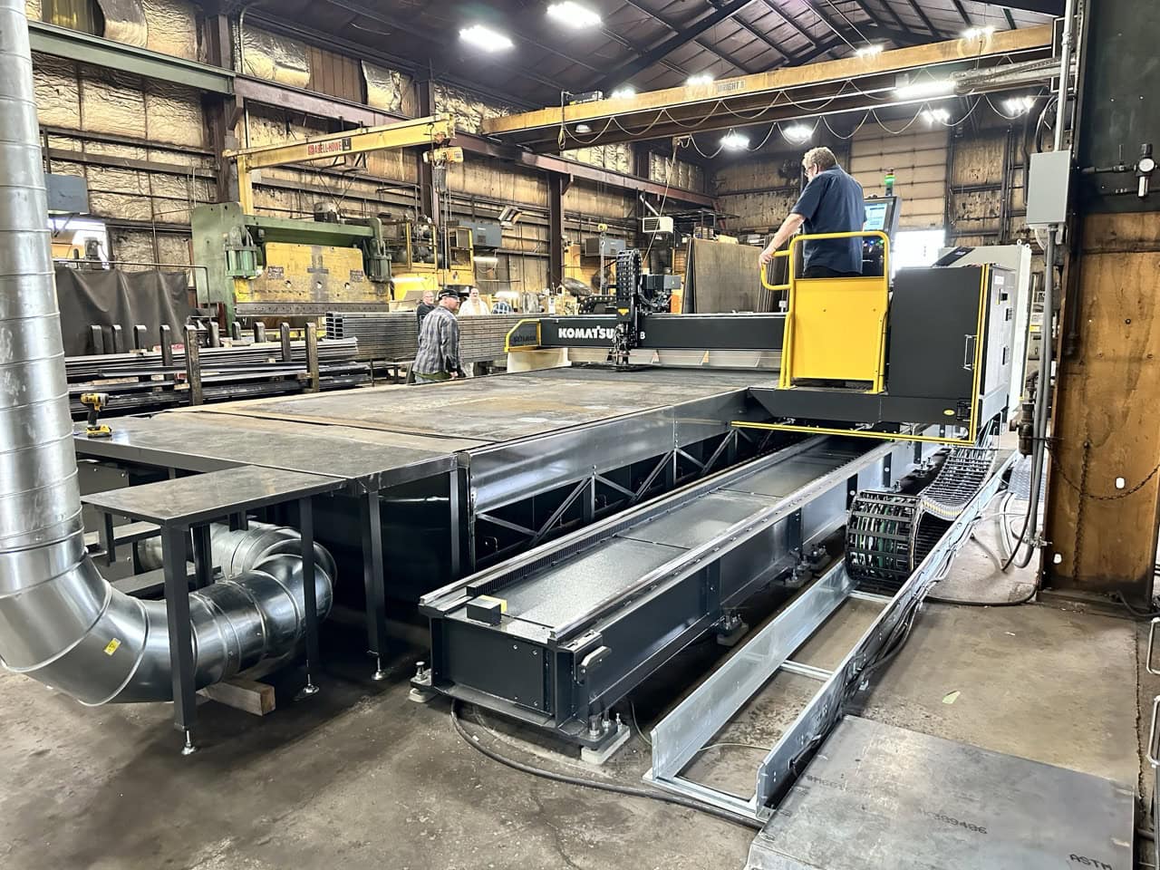 8' x 20' Komatsu TFPL08 6 Series 2 in 1 Plasma Oxyfuel Cutting System, 2023 - Image 122
