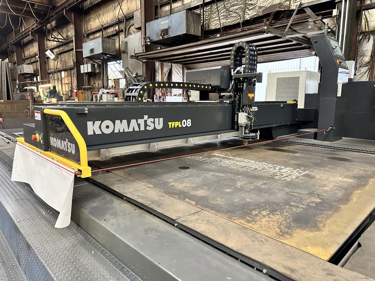 8' x 20' Komatsu TFPL08 6 Series 2 in 1 Plasma Oxyfuel Cutting System, 2023 - Image 126