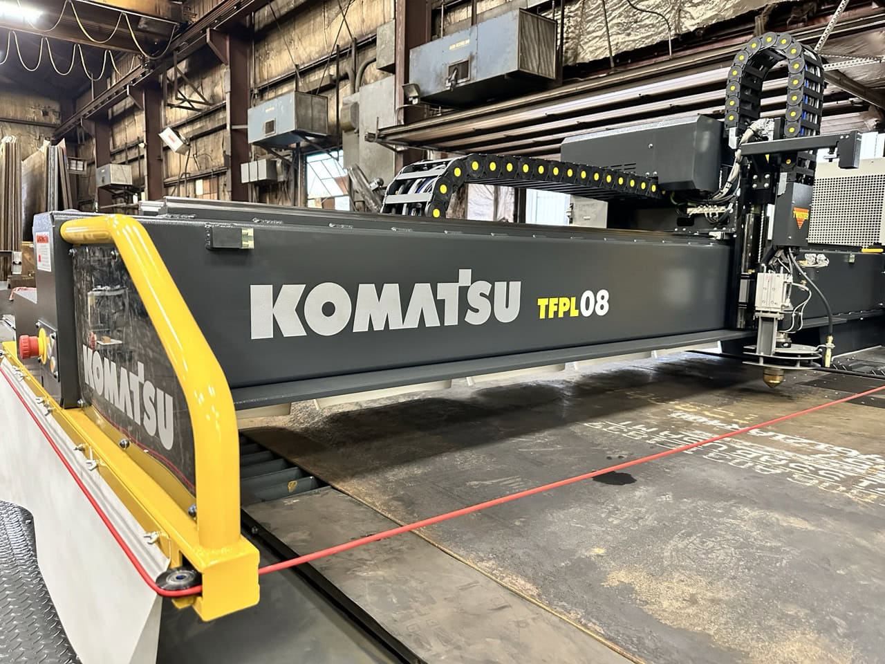 8' x 20' Komatsu TFPL08 6 Series 2 in 1 Plasma Oxyfuel Cutting System, 2023 - Image 129
