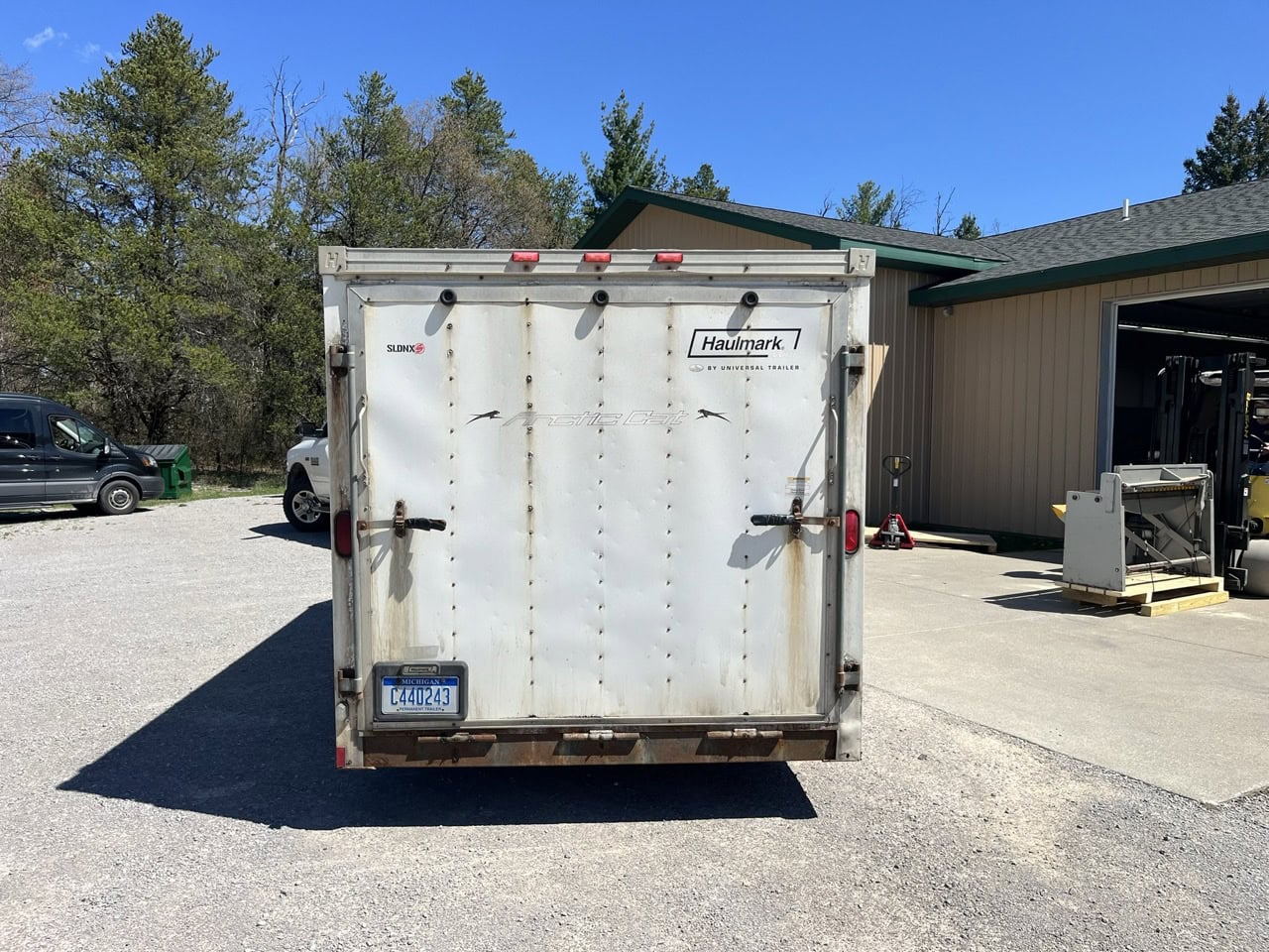 12 Ft Haulmark Utility Trailer, 2007 - 7000LB Capacity - Image 2