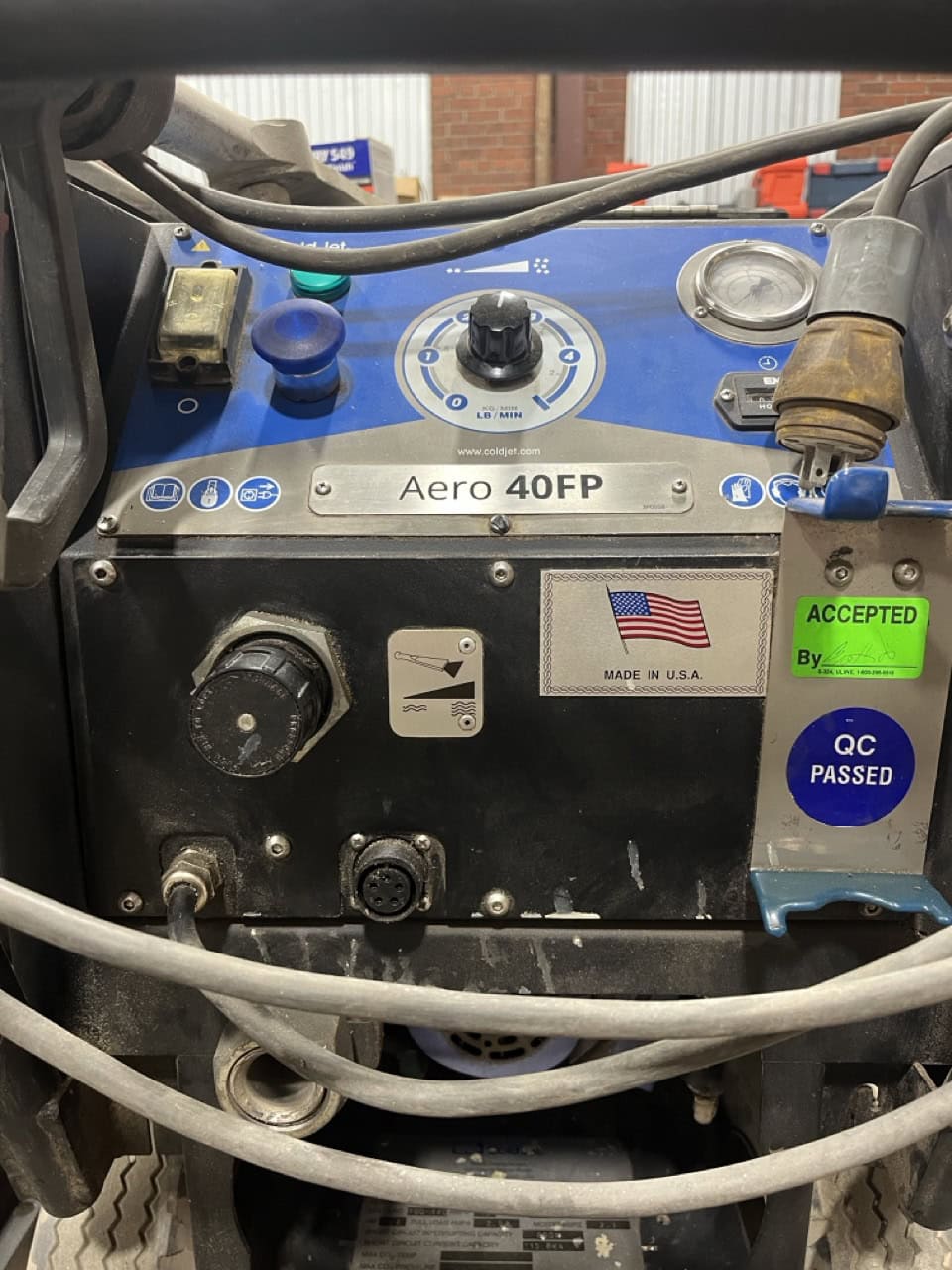 Cold Jet Aero 40FP Full Pressure Dry Ice Cleaning System, 2019 - Image 2