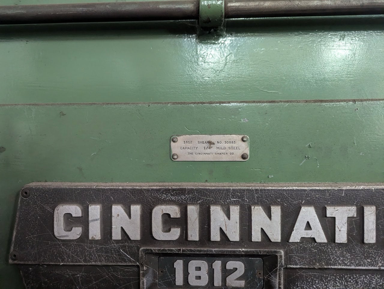 1/4" x 12' Cincinnati Shear 1812 - Continental Stacker - Image 3