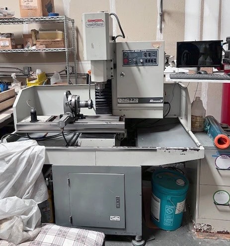 Tormach PCNC 770 Series 3 VMC, 2012 - 4th Axis Indexer, Collet Set