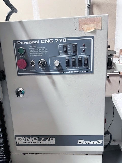 Tormach PCNC 770 Series 3 VMC, 2012 - 4th Axis Indexer, Collet Set - Image 6