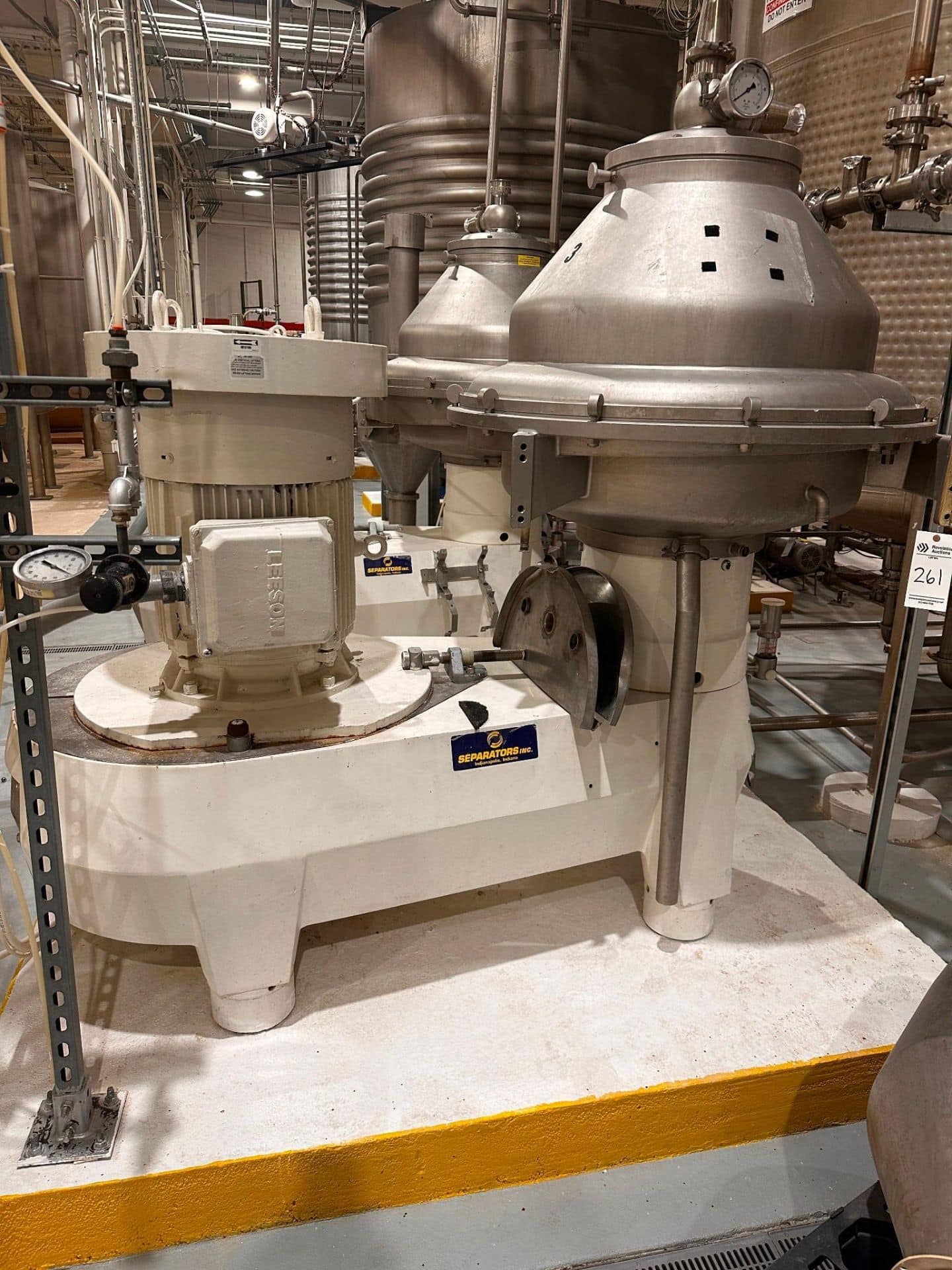 alfa laval brpx-417 desludger disc centrifuge
