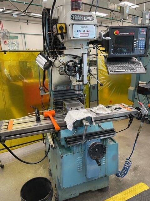 Southwestern Industries TRAK DPM CNC Mill, 1993 - SMX Controller