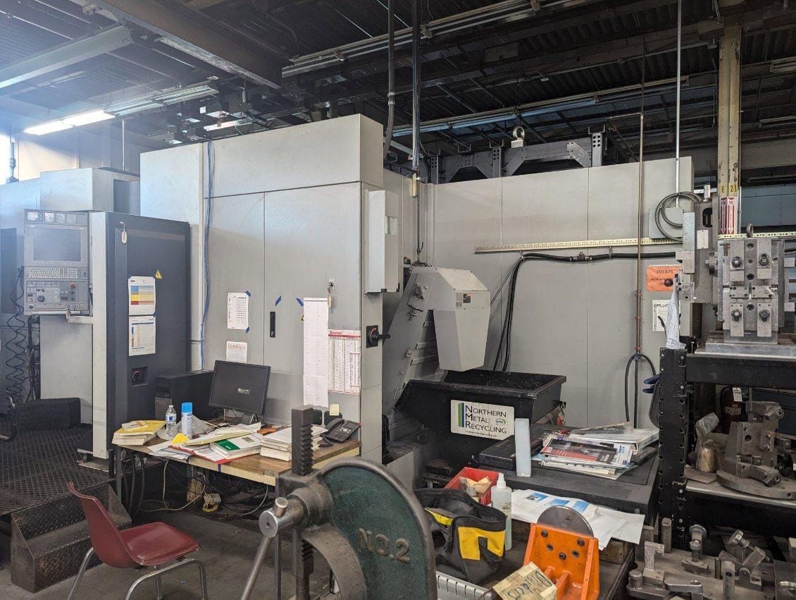 Mori NH-6300 DCGII CNC HMC, 2013 - TSC, Pallet Pool, Chip Conveyor, 330 Tool Magazine, Probing - Image 9