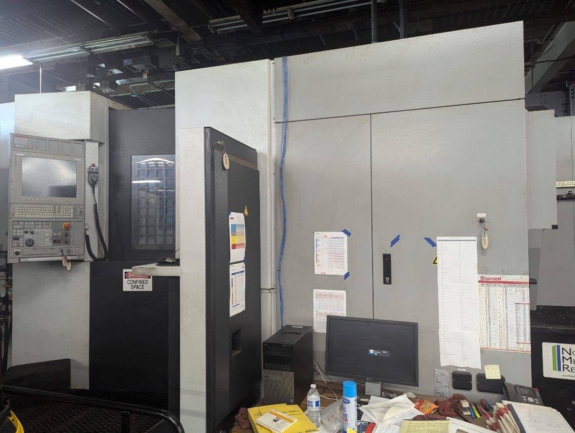 Mori NH-6300 DCGII CNC HMC, 2013 - TSC, Pallet Pool, Chip Conveyor, 330 Tool Magazine, Probing - Image 10