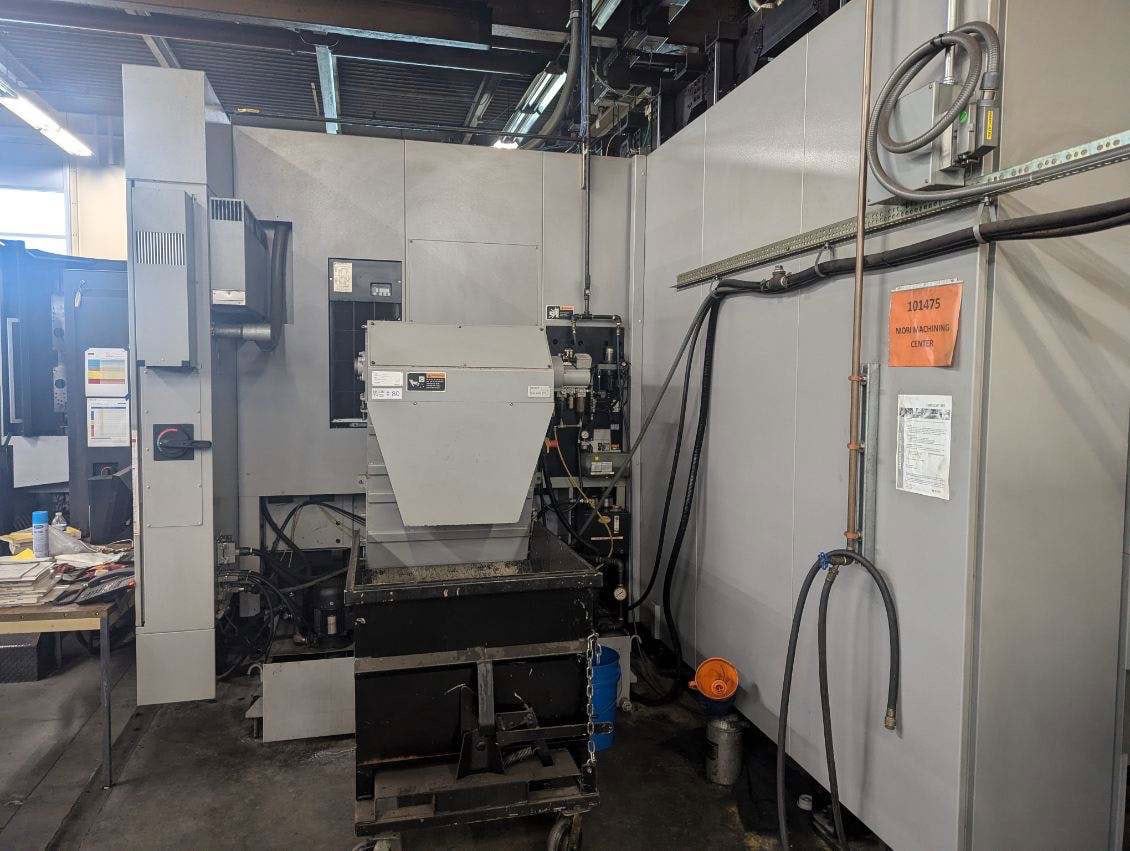 Mori NH-6300 DCGII CNC HMC, 2013 - TSC, Pallet Pool, Chip Conveyor, 330 Tool Magazine, Probing - Image 13