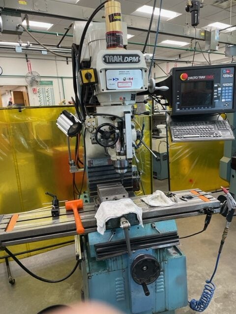 Southwestern Industries TRAK DPM CNC Mill, 1993 - SMX Controller - Image 2