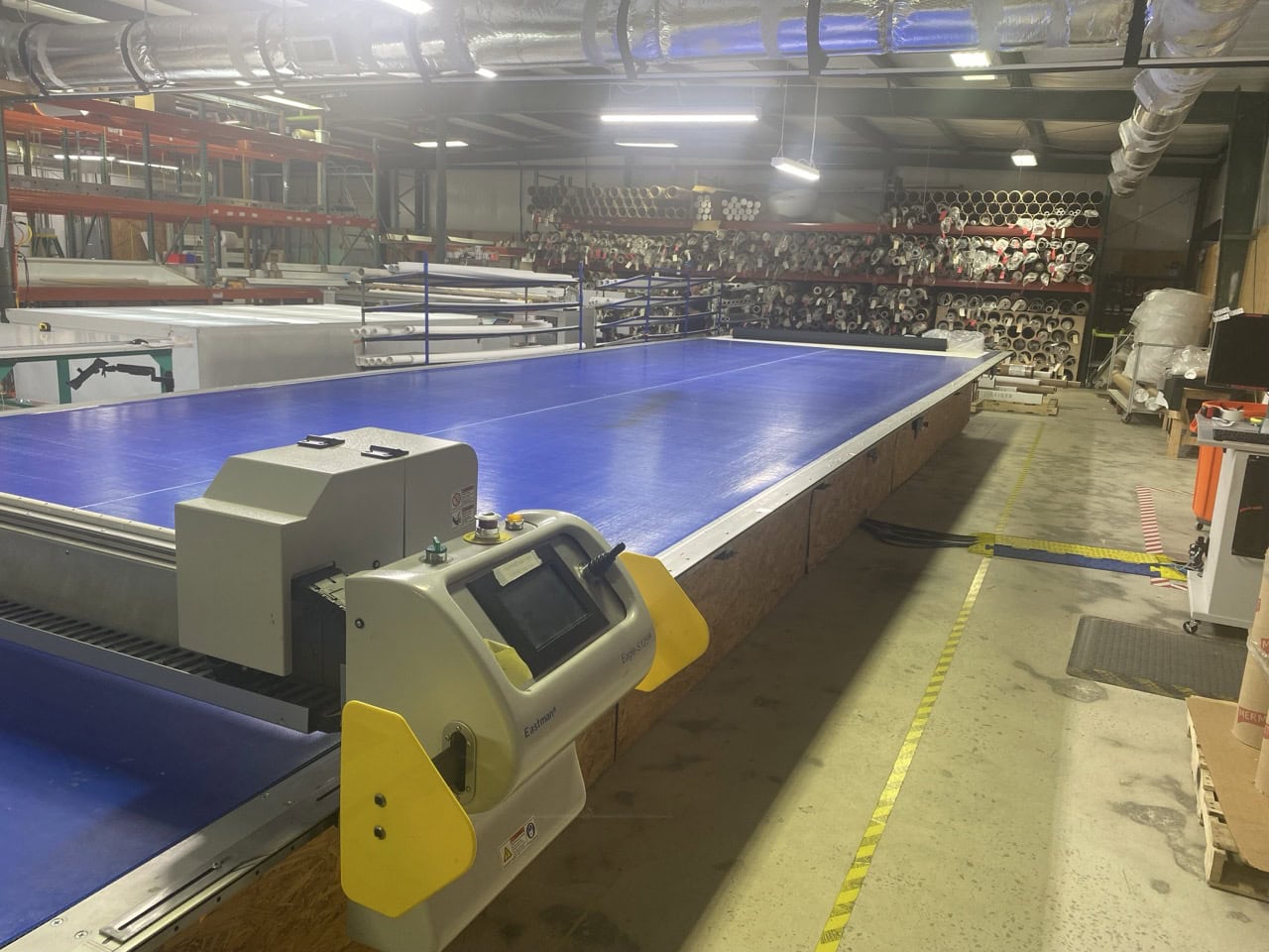 Eastman Eagle S125-0148 Double Gantry Fabric Cutting Machine, 2017