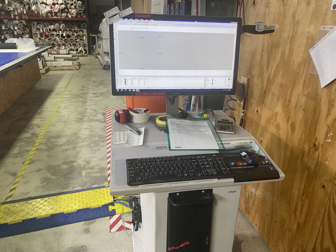 Eastman Eagle S125-0148 Double Gantry Fabric Cutting Machine, 2017 - Image 4