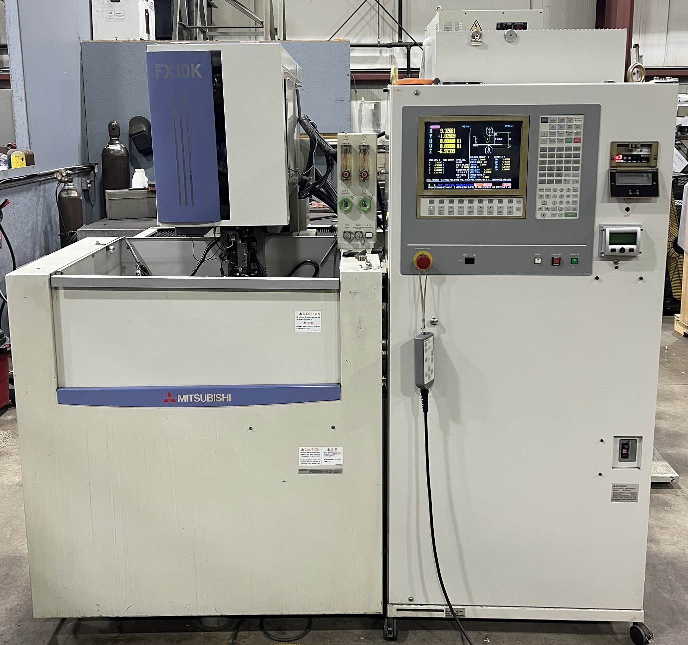 Mitsubishi FX-10K Wire EDM, 1998