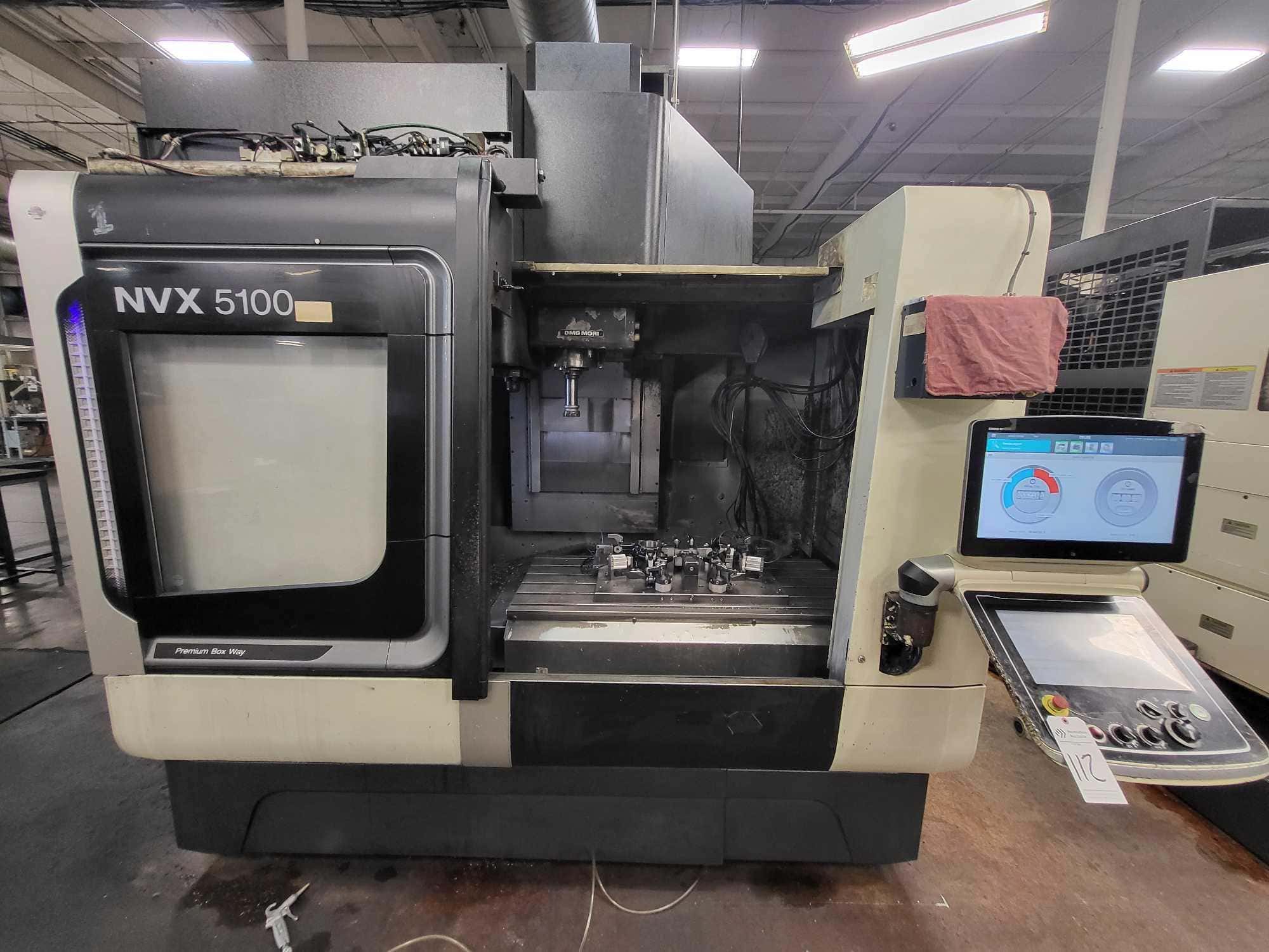 DMG Mori NVX 5100/50 CNC VMC, 2015 - Through Spindle Coolant