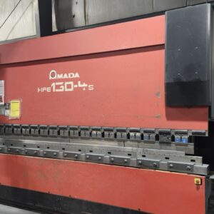 144 Ton x 14' Amada HFE 130-4S Hydraulic Press Brake, 2001 - Light Curtains