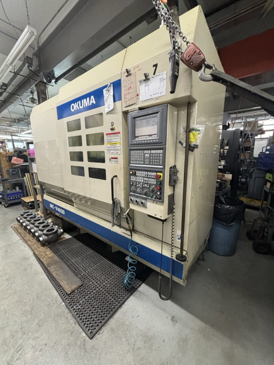 Okuma MC-V4020 VMC, 2001 - 4th Axis Ready, 15K RPM Spindle
